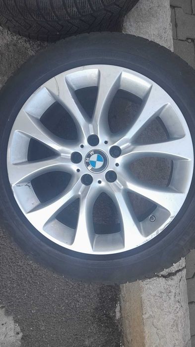 Roti 255 50 19 iarna jante style 450 + anvelope Pirelli + Senzori BMW