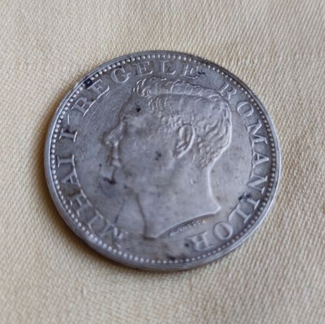 Monedă argint Romania 500 lei