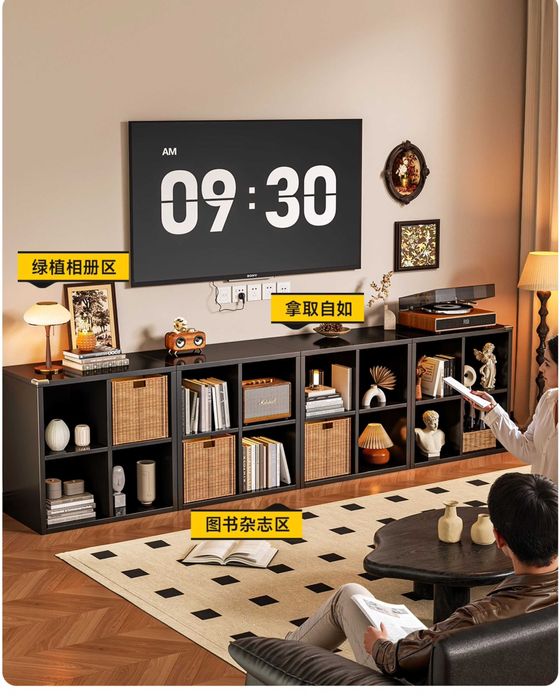 Организатор вещей/ прочные металлические полки для гостинной