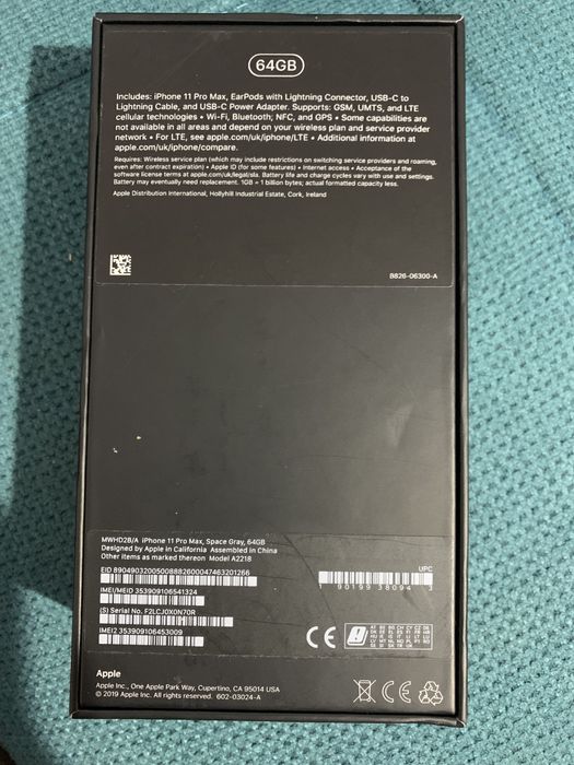 Cutie iPhone 11 Pro Max Space Gray 64 GB