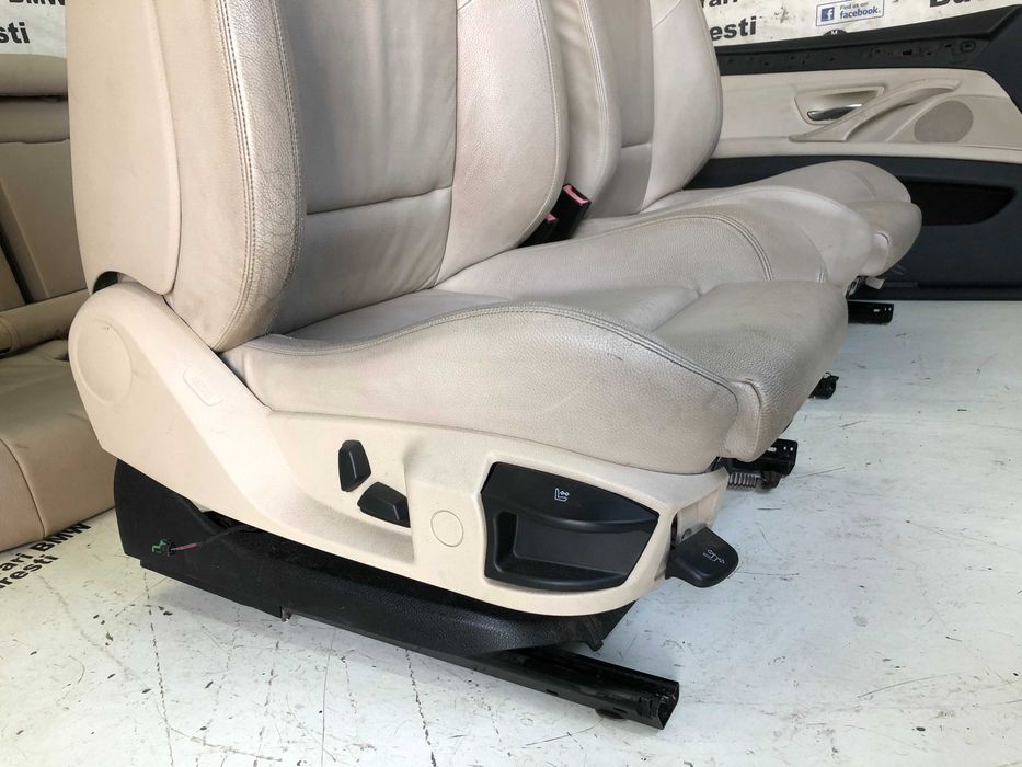 Scaune interior Recaro sport piele crem BMW F10