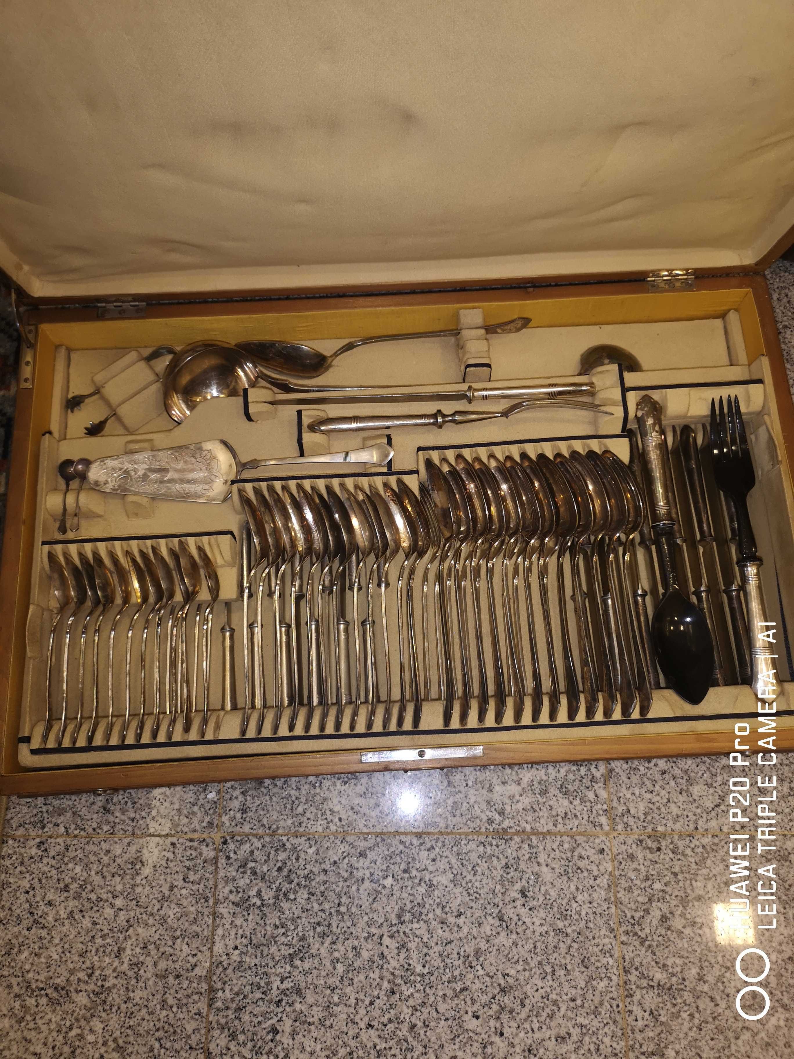 Set tacamuri 12 persoane Art Krupp Brendorf alpaca