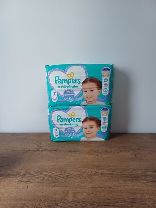 Памперси Pampers 7 - два пакета