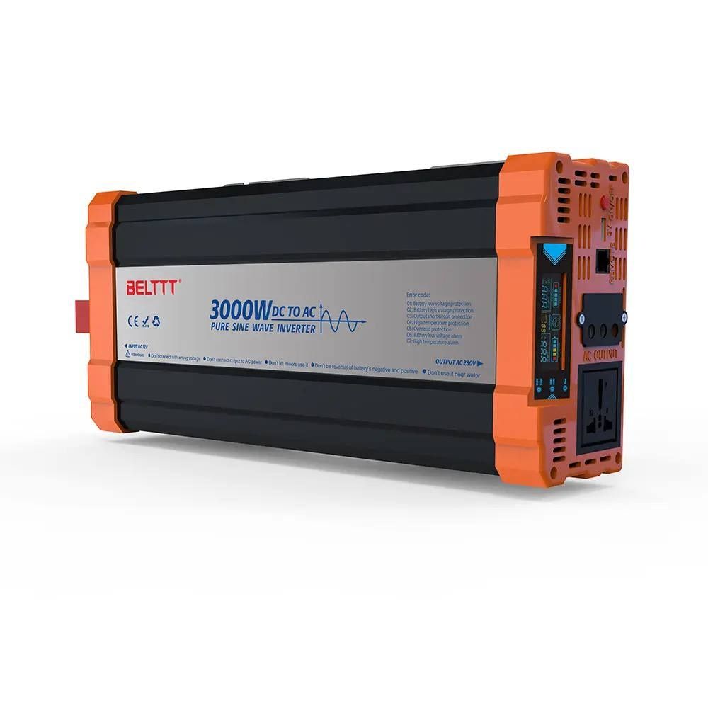 Инвертор 12В 3000W, чистый синусоида, Invertor 12V