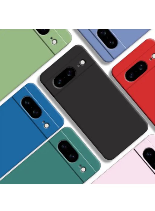 Google Pixel 8 Pro 9 PRO XL Husa TPU Colorata Interior Fin Anti Zgarie