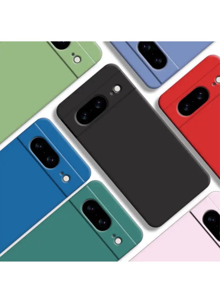 Google Pixel 8 Pro - Husa TPU Colorata Interior Fin Anti Zgariere