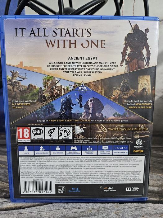 Vand Asasign creed oringins ps4.