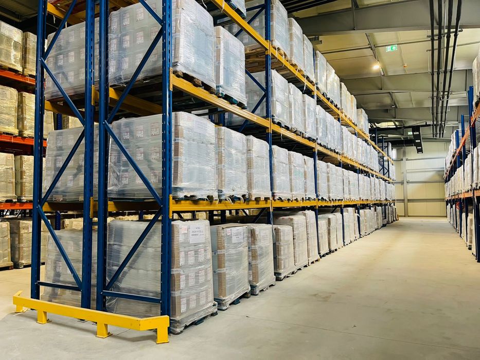 Rafturi metalice pentru paleti