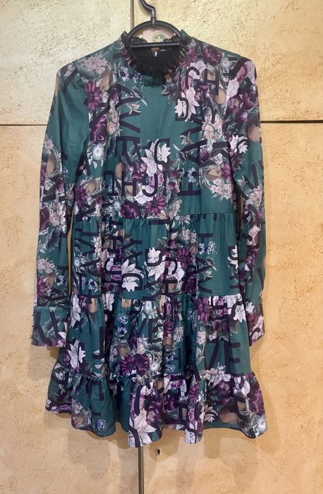 Прекрасна зелена Рокля Junona