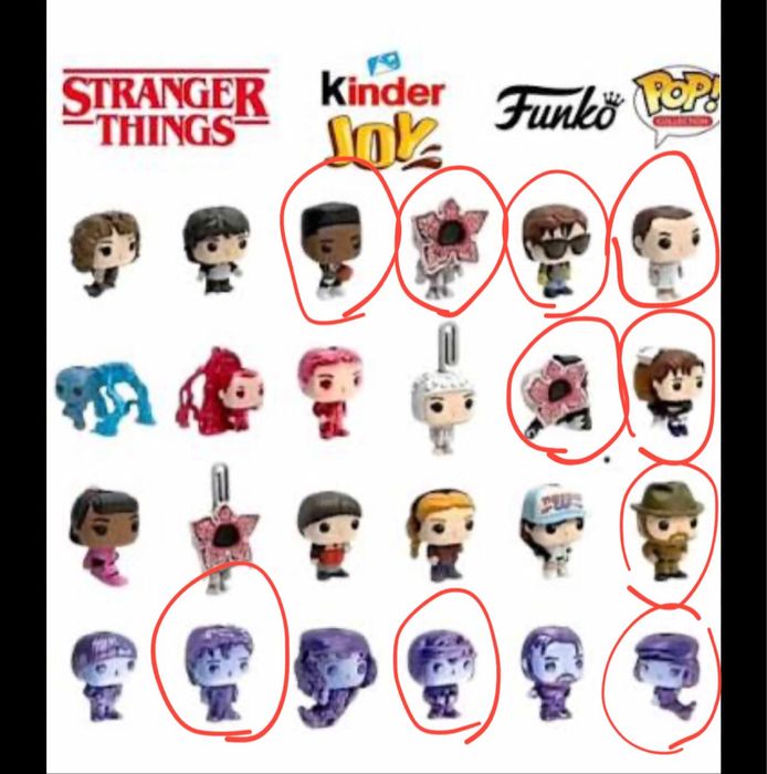 Фигурки киндер из «осд»