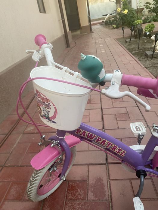 Bicicleta paw patrol fete