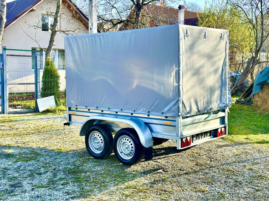 Remorca 2 axe 750 kg ,Noua