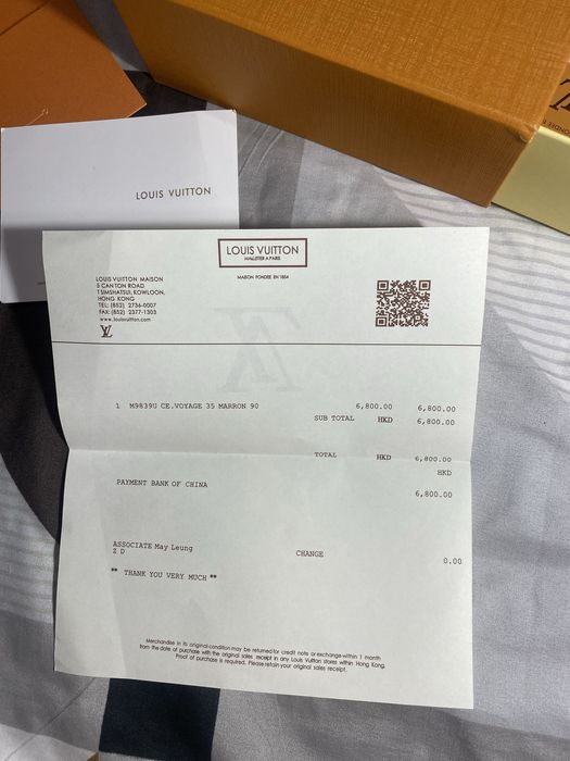 Curea LV originala cu acte