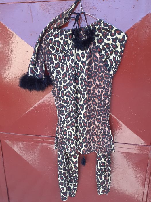 Costum leopard,  tigru , pisica  pentru fete
