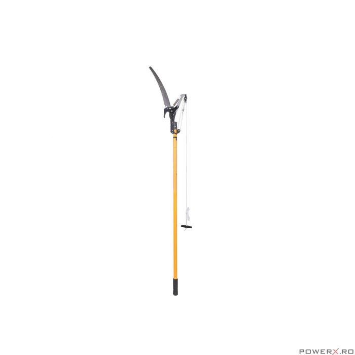 Fierastrau manual pentru gradina, cu brat telescopic 2.4m, Powermat