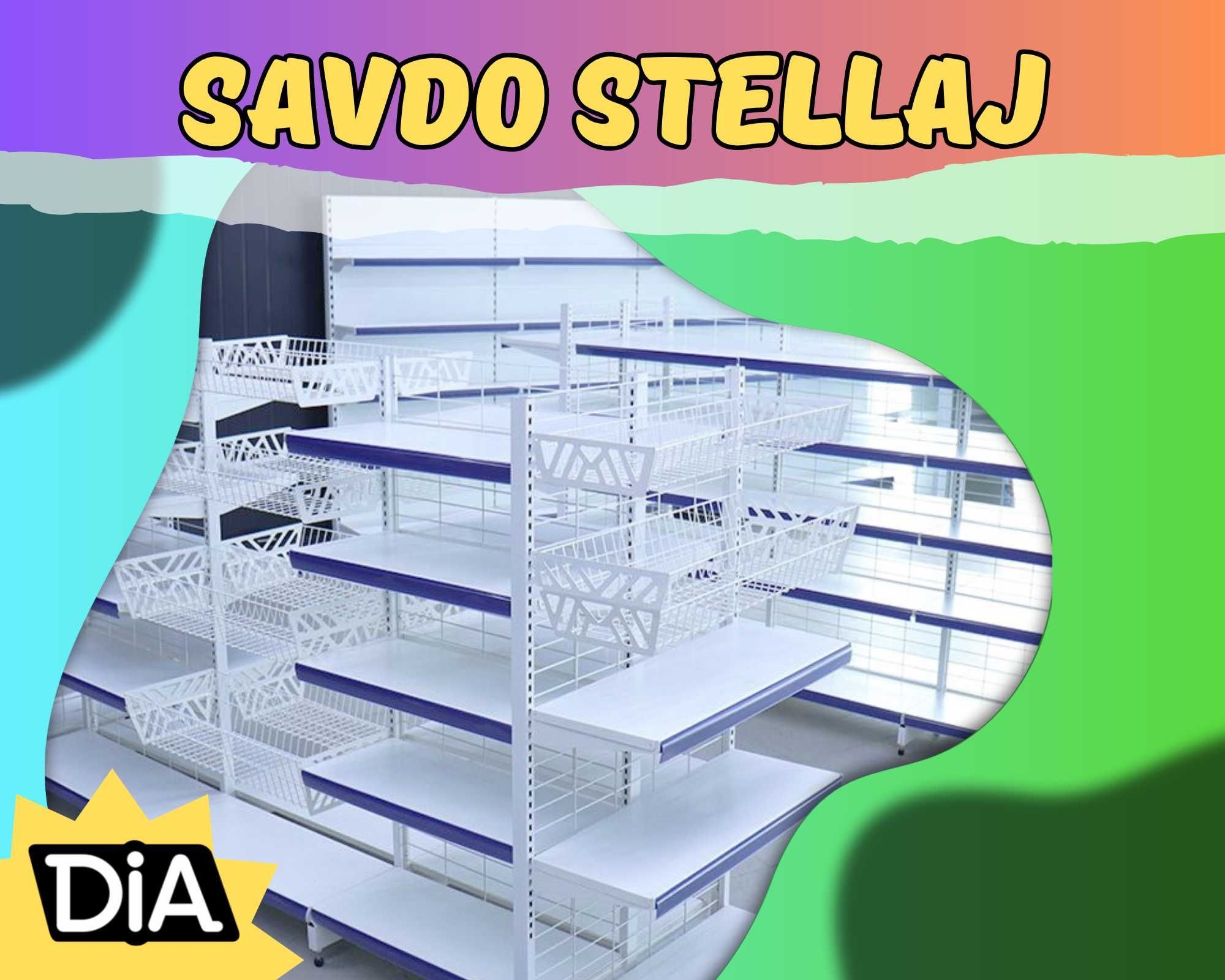 Стеллаж металлический сборный, konstruktiv metall stellajlar