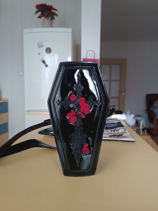 Tote bag Edward Scissorhands и чантичка в стил Addams Family, Мортиша