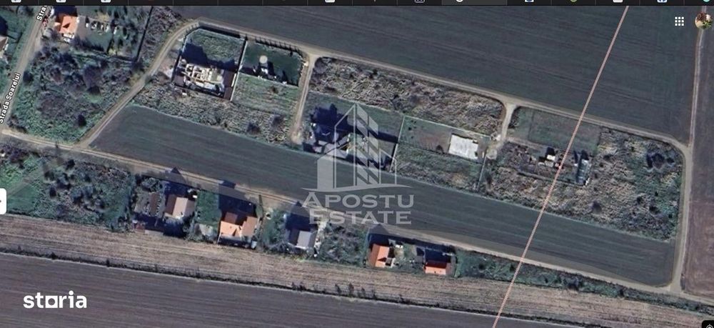 De vanzare parcela de teren 835 mp, ideal investitie, Giarmata