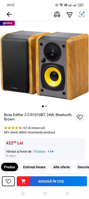 Boxe audio PC/media noi.