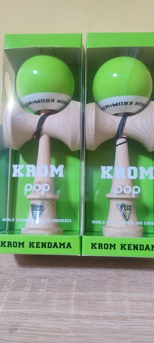 Kendama Krom Pop Sticky lime green