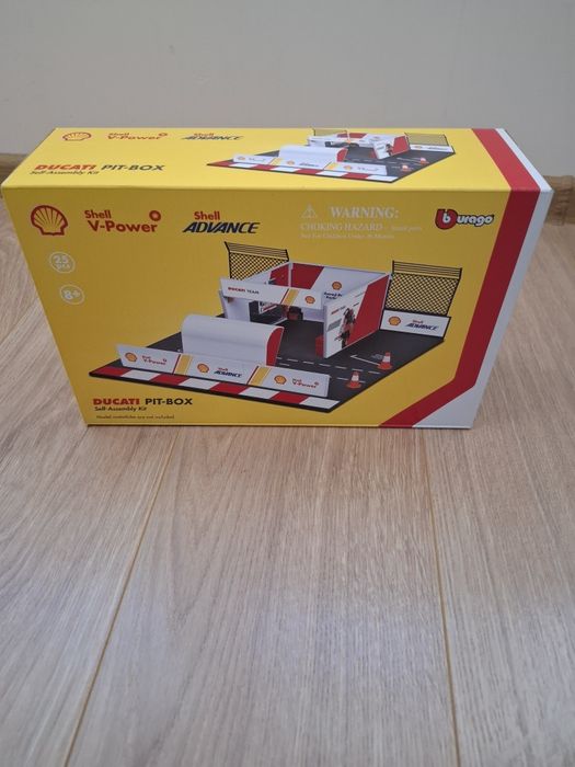 Shell Ducati Pit-Box