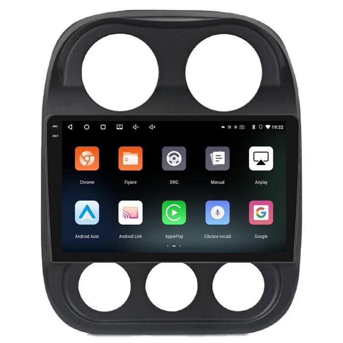 Navigatie Android 14 Jeep Compass Carplay Android Auto Camera
