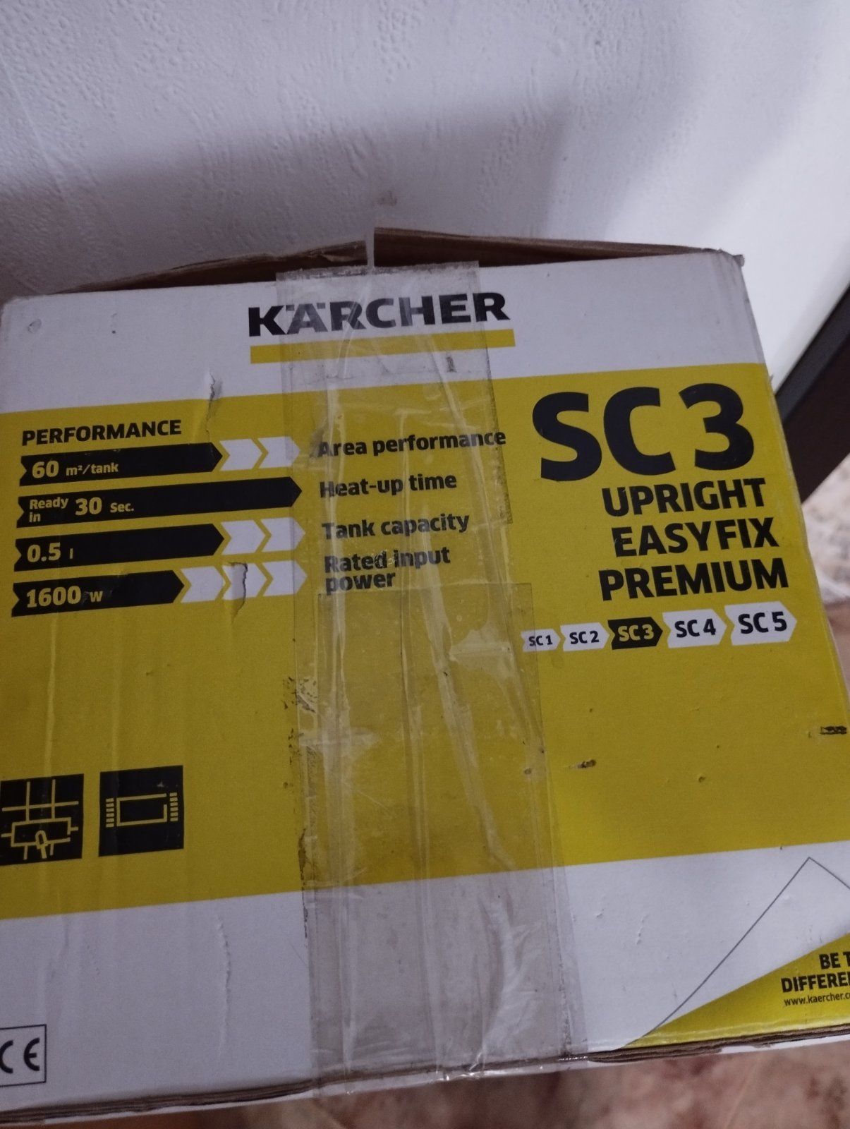 Парочистачка моп  KARCHER SC3 270лв