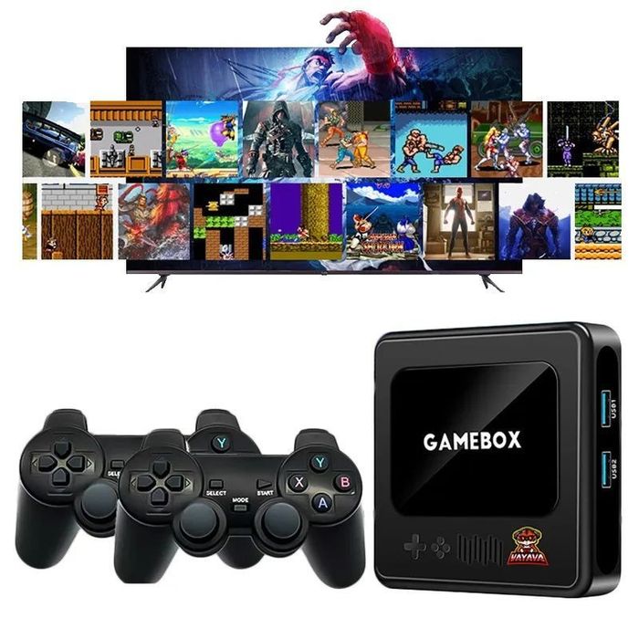 Game Box игровая приставка + Ю туб интернет для простых тв