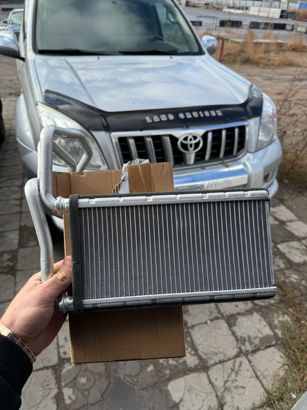 Бампер Тойота Ленд Крузер Прадо 120/gx470