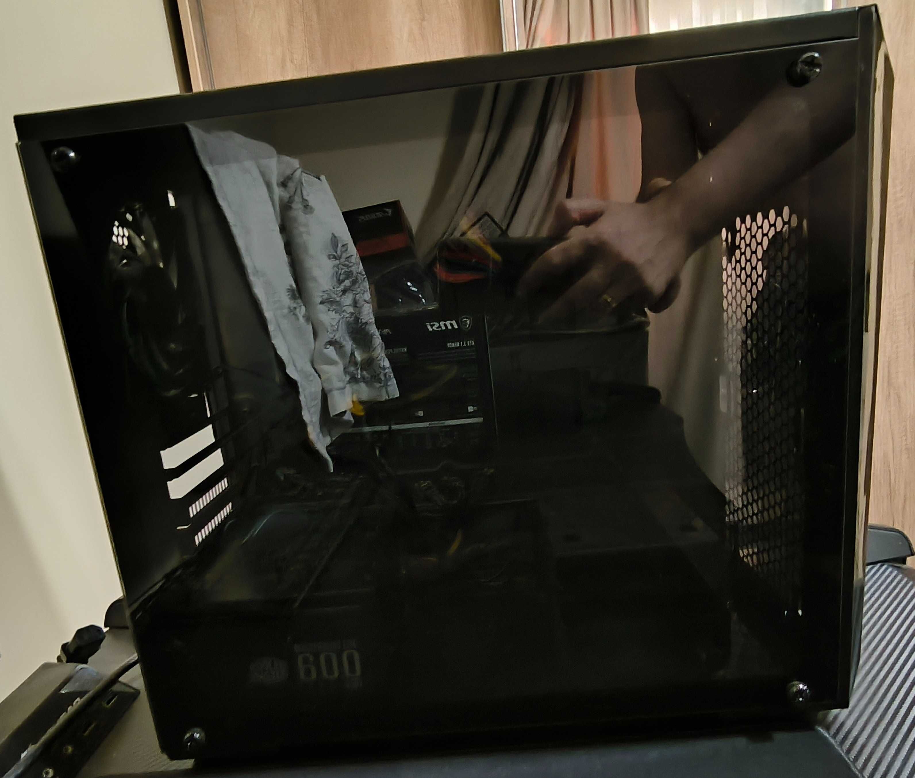 Корпус Cooler Master master box 3.1 + блок питания cooler master 600w