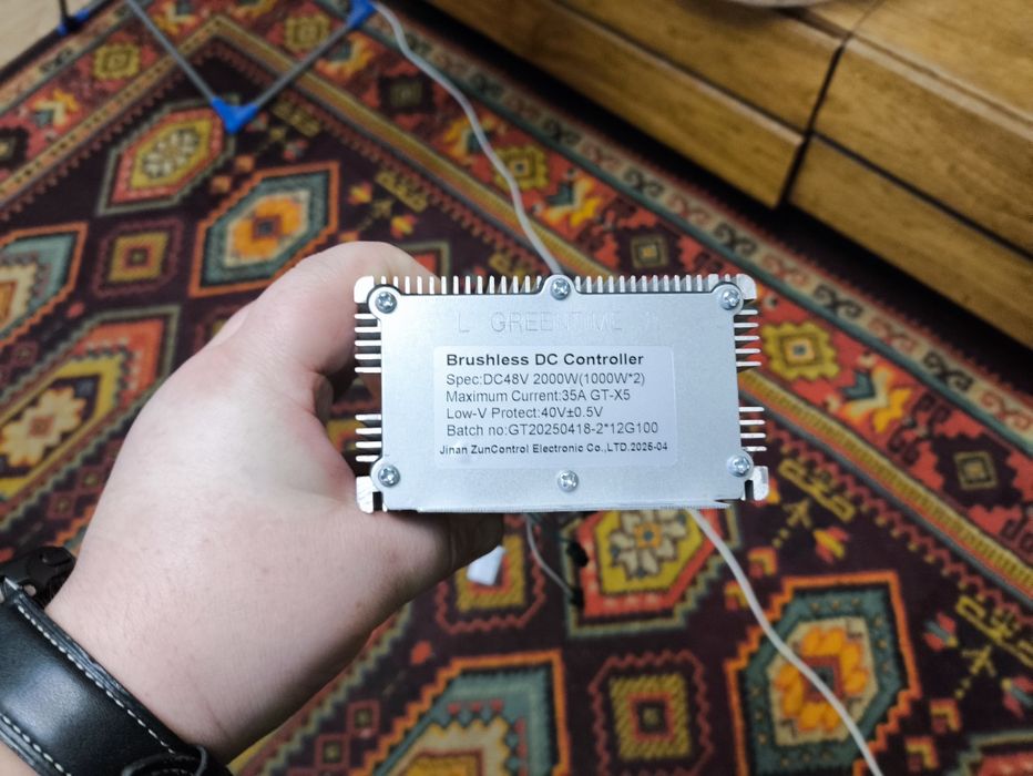 Контроллер 48v-72v сдвоенный каждый выдаёт 35a
