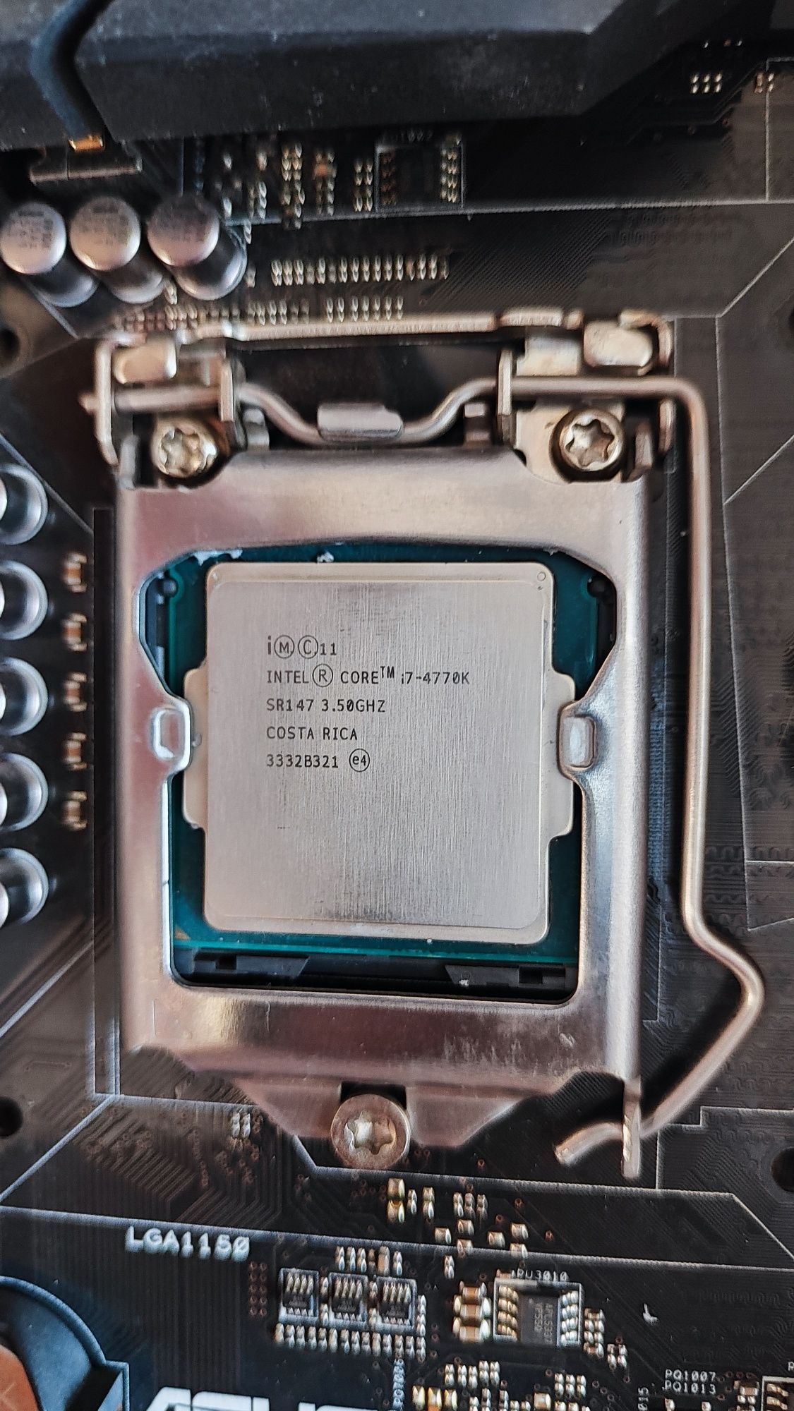 Комплект: i7 4770K, Asus Z87 1150, DDR3 16Gb 2400Mhz