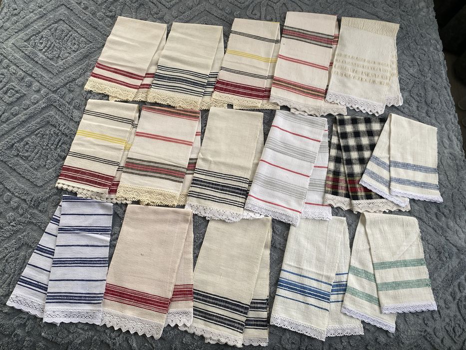 Кенареми памучни кърпи месали