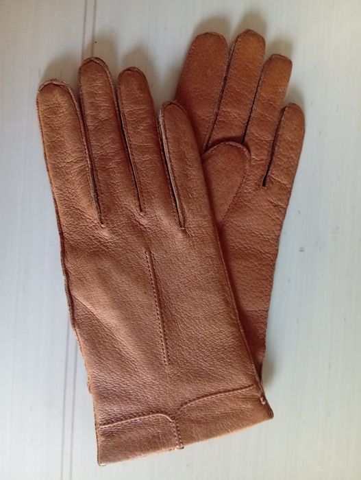 Перчатки кожаные женские. Р.1