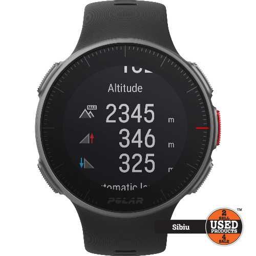 Smartwach Polar Vantage V, 46mm, Black | UsedProducts.Ro