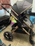 Carucior transformabil 3 in1 Melora, Diamond Black, Coccolle