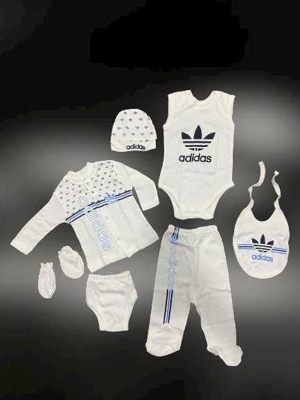 Seturi bebelusi 0-6 luni nike adidas adidasi body haine botez