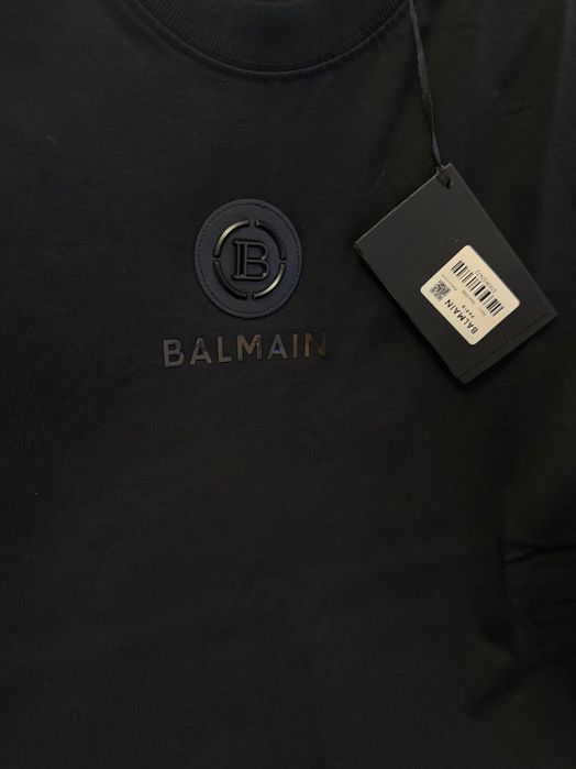 Balmain-Автентична чисто нова мъжка тениска Л размер