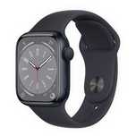 Iwatch 8/45 midnight 91% среднее полный комлпект