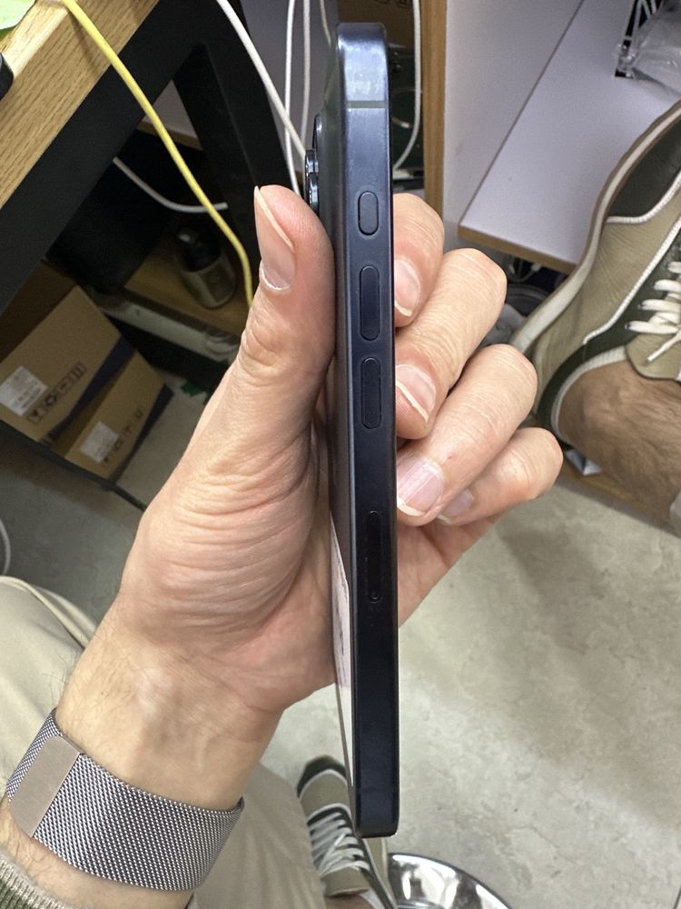 iPhone 15pro blue 128gb 91%
