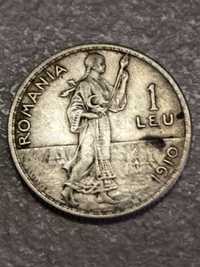 Monedă 1 Leu 1910