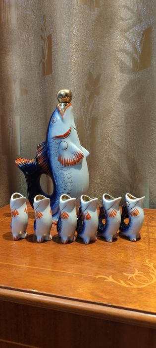 Графин Рыба с рыбками