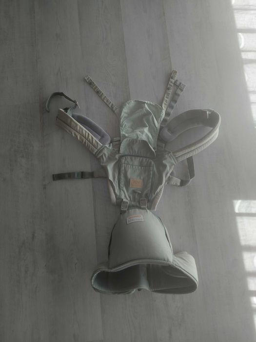 Marsupiu ergonomic cu scaunel All Seasons, Baoneo , Gri Petrol