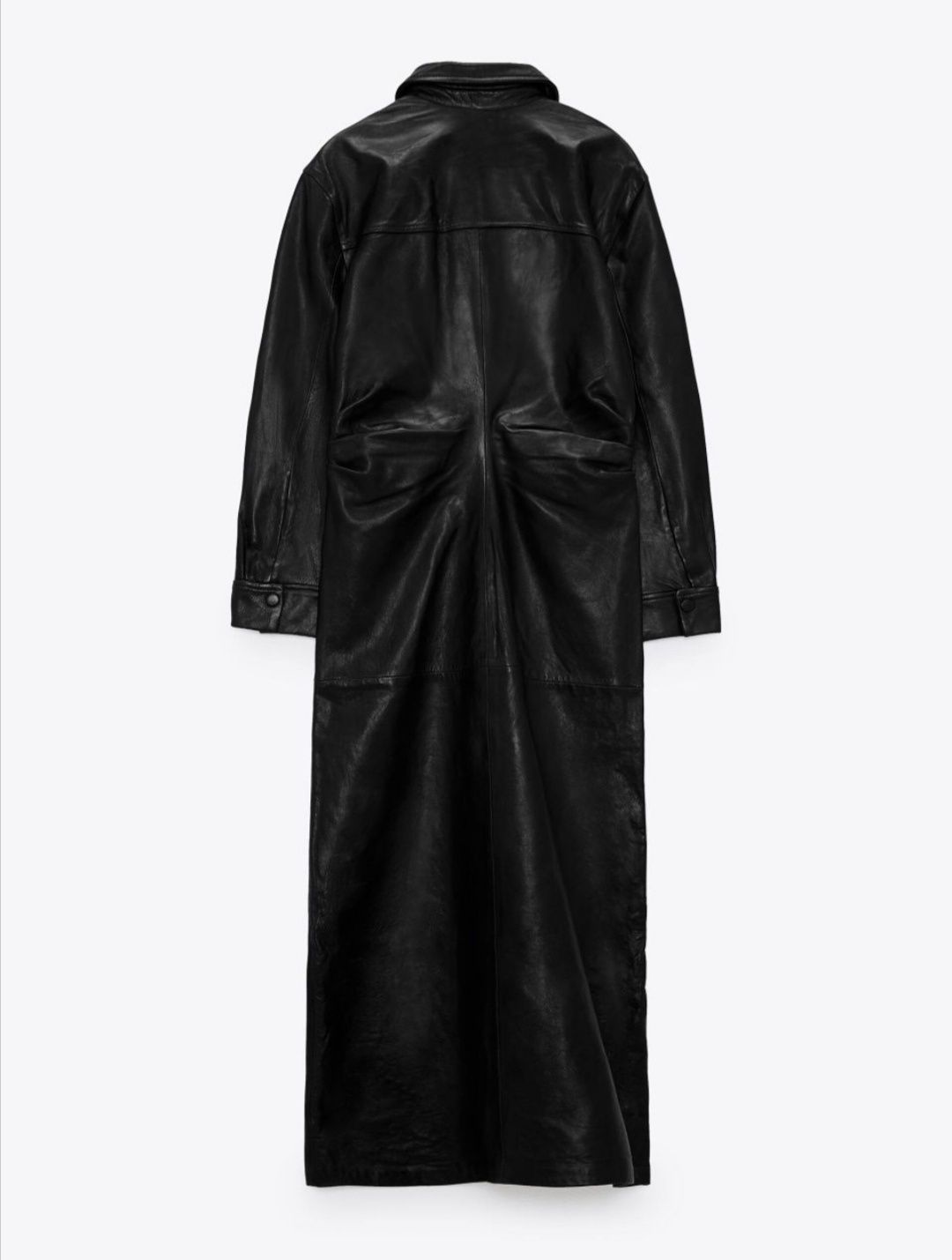 Rochie Zara Limited Edition din piele naturala 100 %. Măsura L