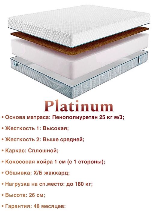 Матрасы от 29000