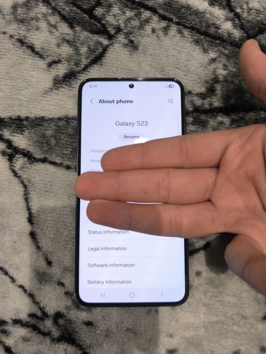 Samsung Galaxy S23 - 256GB, Черен