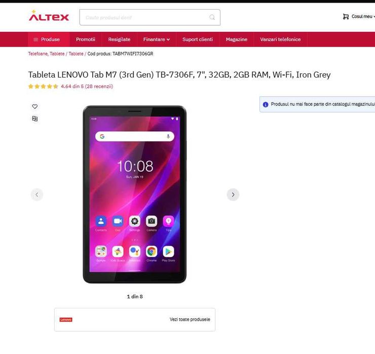 Tableta Lenovo Tab M7