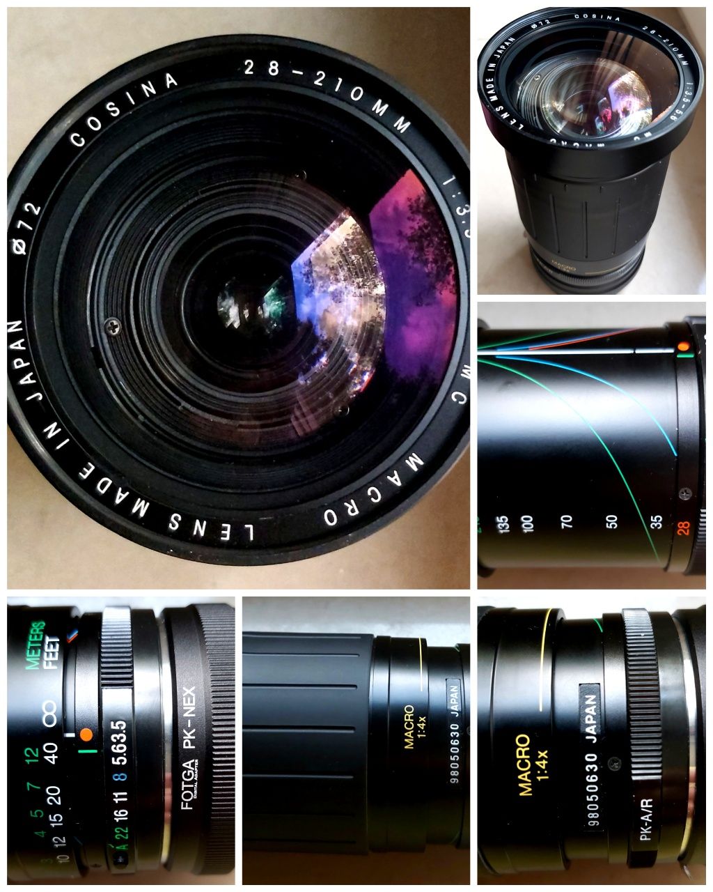 Best Macro Zoom Cosina 28-210mm F3,5-5,3 Japan, adaptat SonyA7, NEX