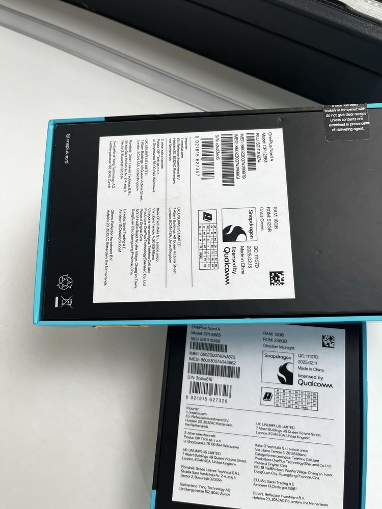 OnePlus Nord 4 16/512gb 12/256, produs nou sigilat
