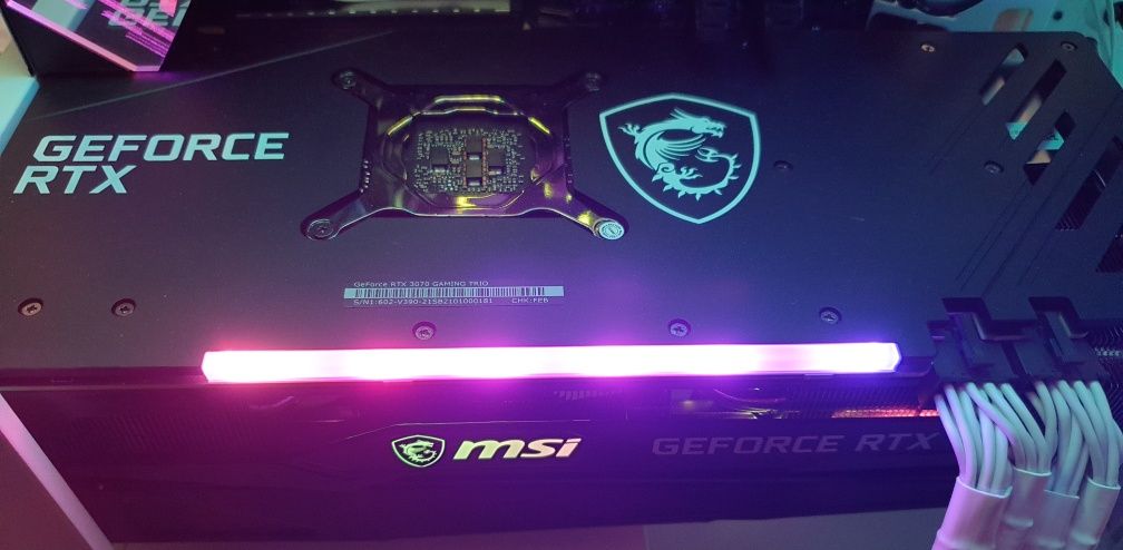 MSI GAMING TRIO Rtx 3070 Перфектна!